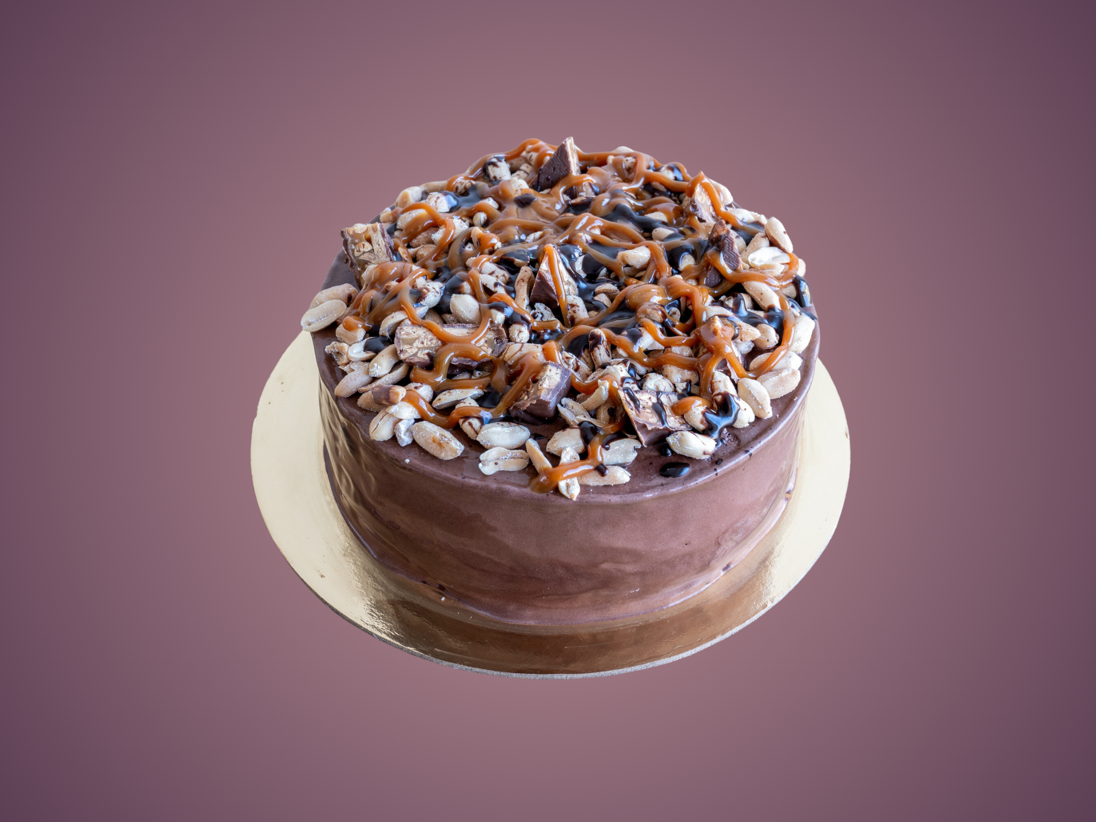 Snickers Cake — Man Can Cook